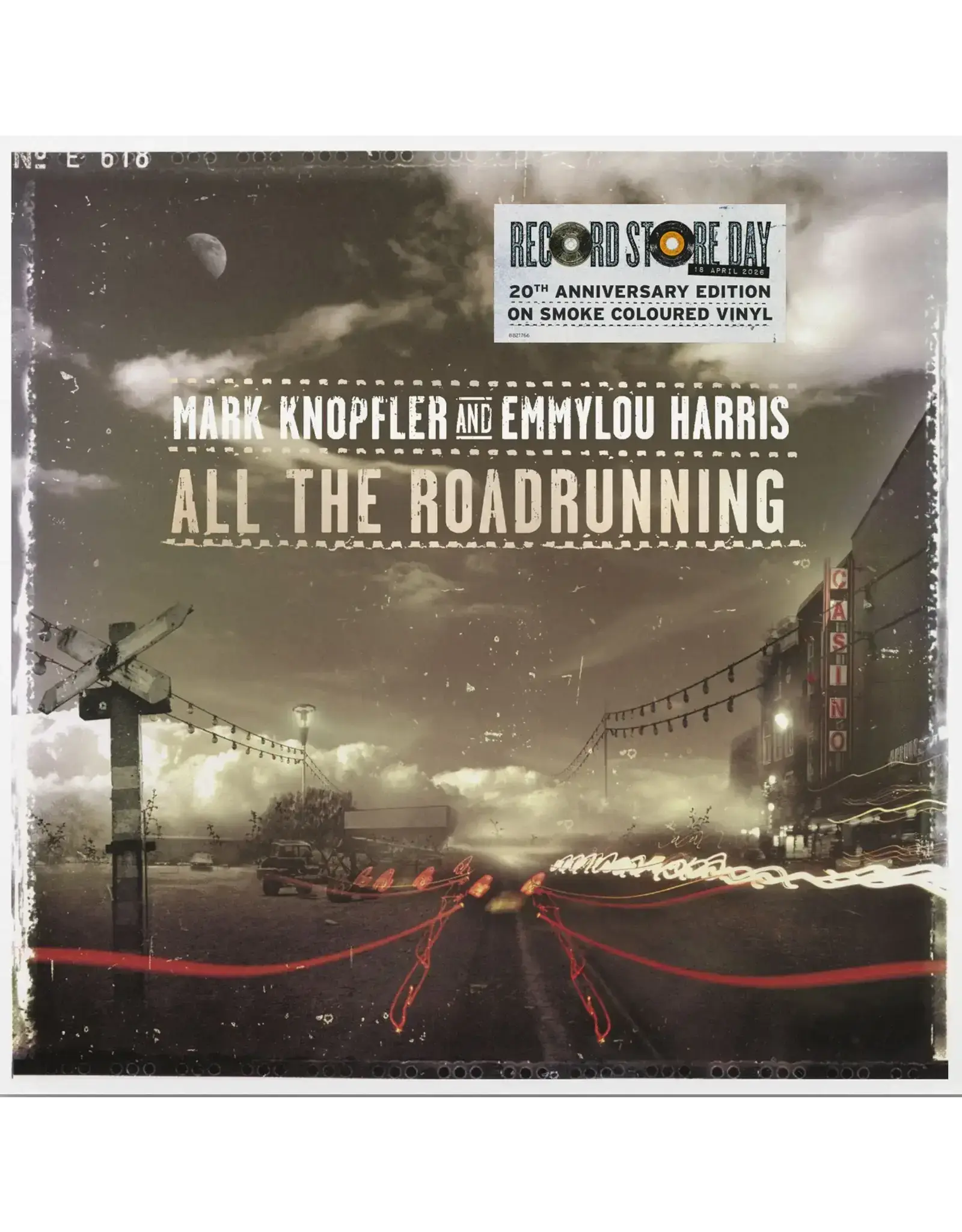 Rock/Pop Mark Knopfler And Emmylou Harris - All The Roadrunning (20th Anniversary Smoke Coloured Vinyl)