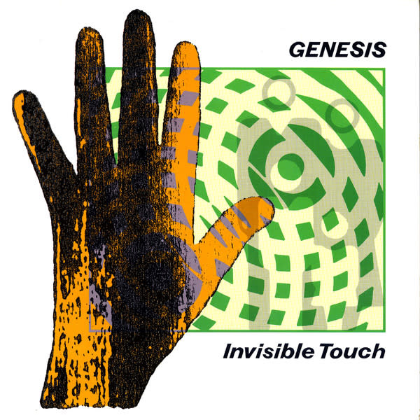 Rock/Pop Genesis - Invisible Touch (Embossed Cover) ('86 CA) (VG+/VG++)