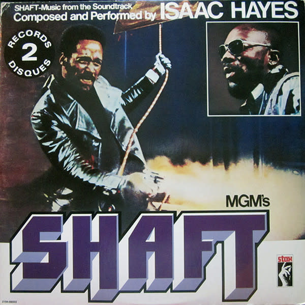 R&B/Soul/Funk Isaac Hayes - Shaft (Soundtrack) ('78 CA Reissue) (VG+/VG, conservative grade on sleeve)