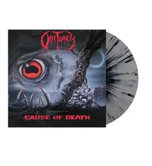 Metal Obituary - Cause Of Death (Remastered Gray With Black Splatter Vinyl)