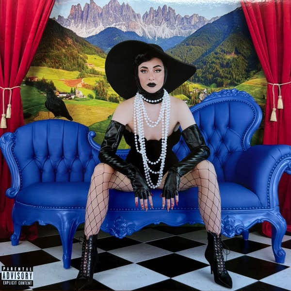 R&B/Soul/Funk Qveen Herby - A Woman (Blue Transparent Vinyl) (VG++/VG++)