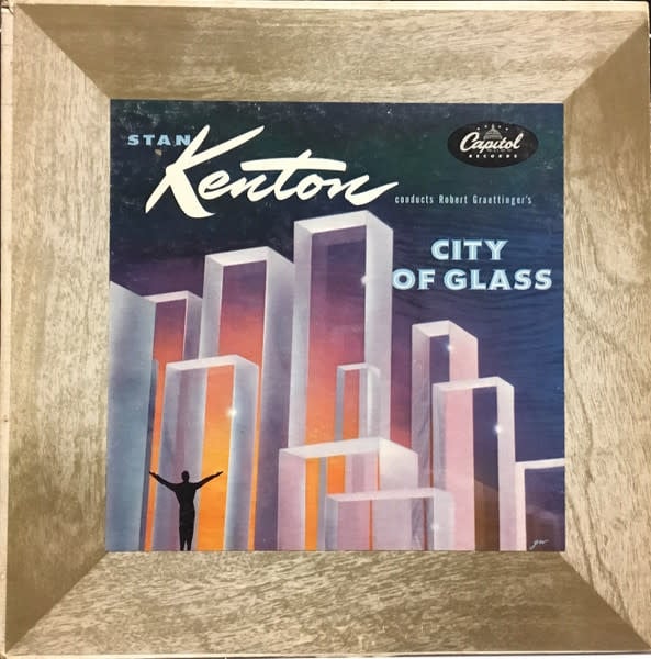 Jazz Stan Kenton - City Of Glass ('53 CA 10") (VG/VG, 3" bottom seam split)