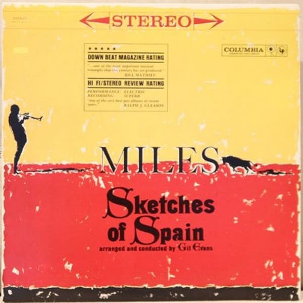Jazz Miles Davis - Sketches Of Spain ('70s CA Reissue) (VG/VG, shelf-wear)
