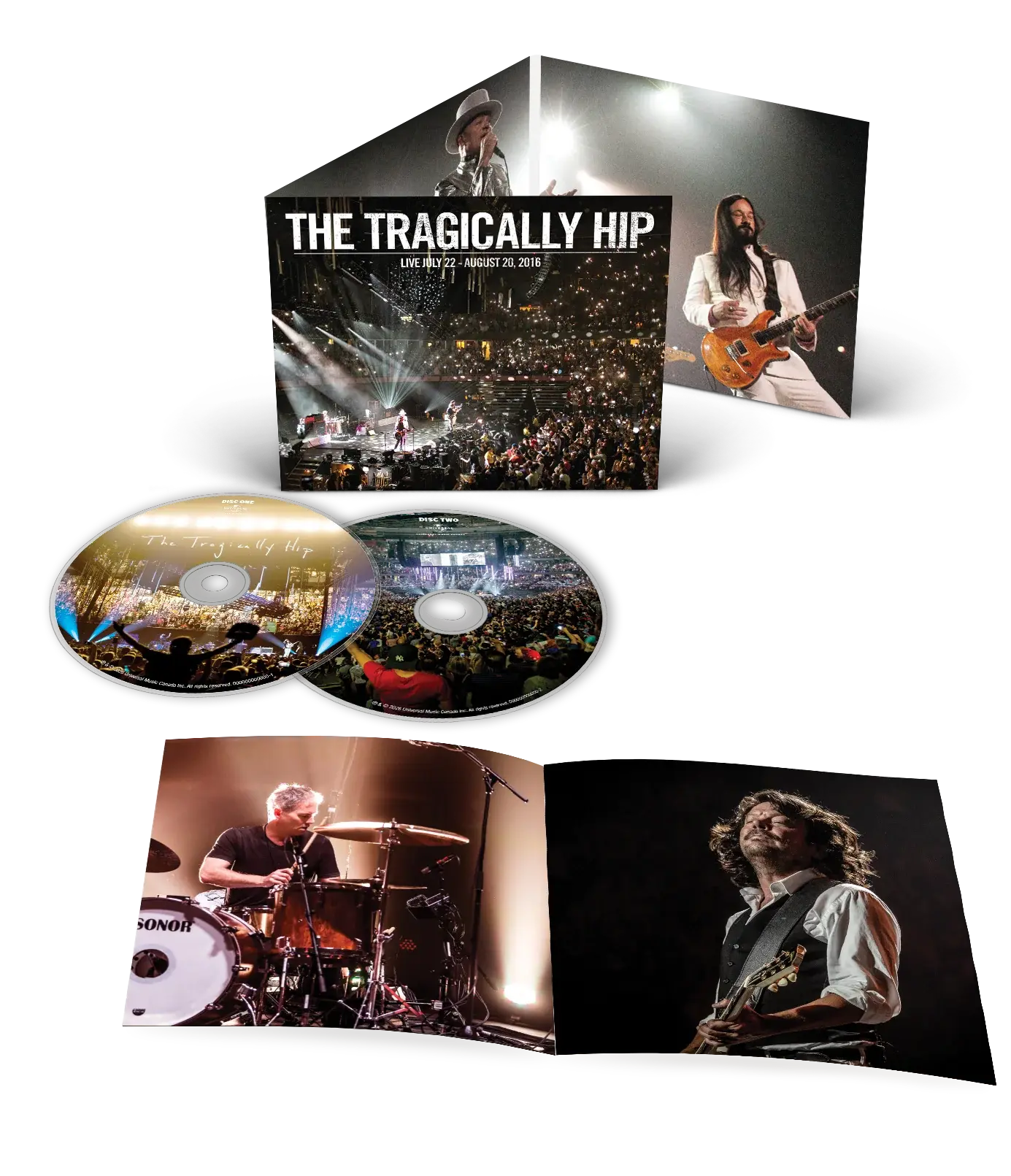 Rock/Pop The Tragically Hip - Live July 22 - August 20, 2016 (2CD)