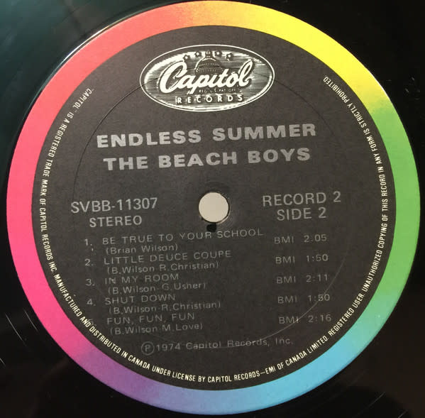 Rock/Pop The Beach Boys - Endless Summer ('83 CA) (VG+/VG+)