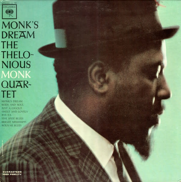 Jazz The Thelonious Monk Quartet - Monk's Dream ('63 US Mono) (VG/VG)