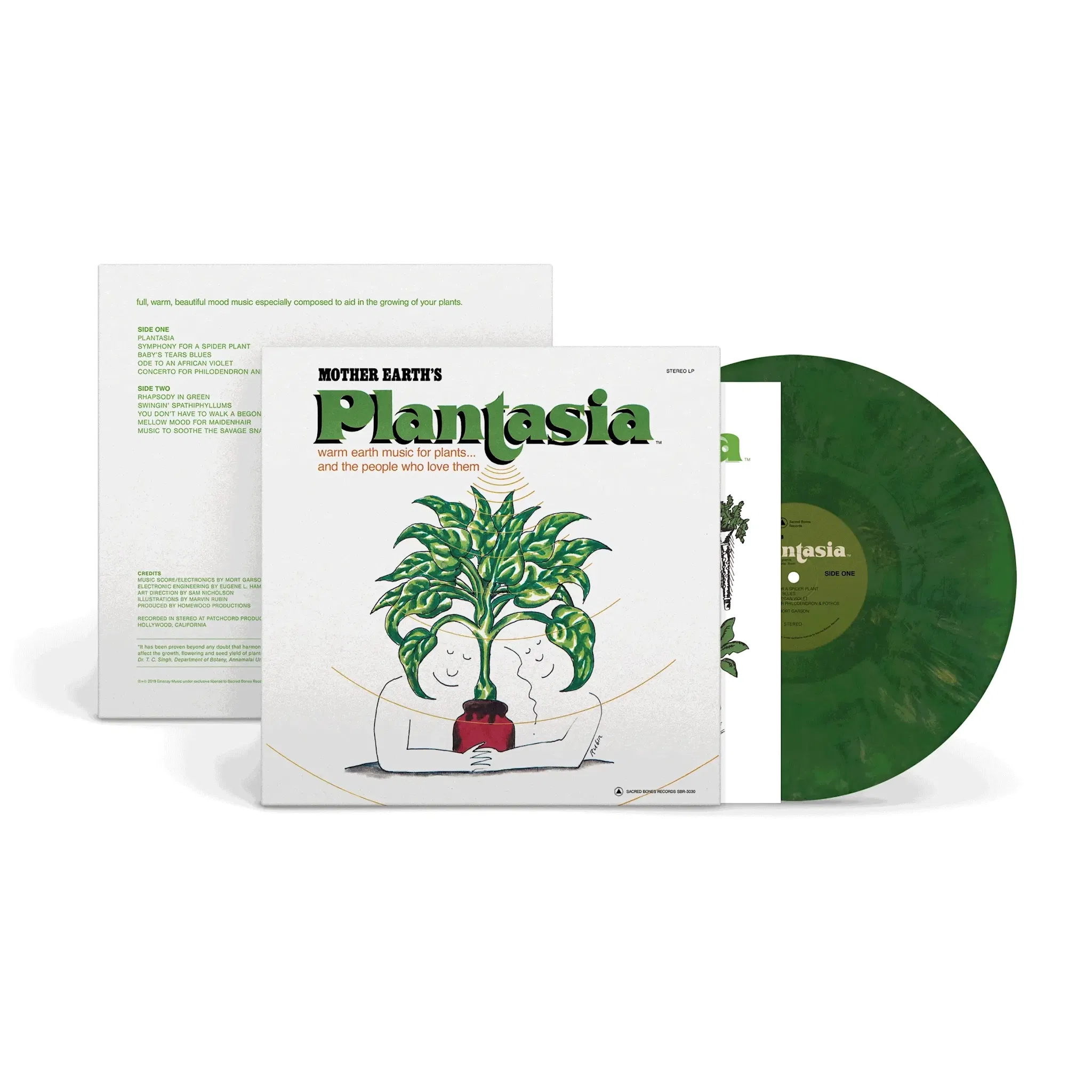Electronic Mort Garson - Mother Earth's Plantasia (50th Ann. Multicoloured EcoMix)
