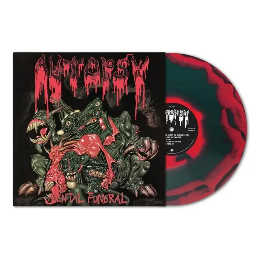 Metal Autopsy - Mental Funeral (35th Ann. Dark Green & Red Ink Spot) (September 11, 2026)