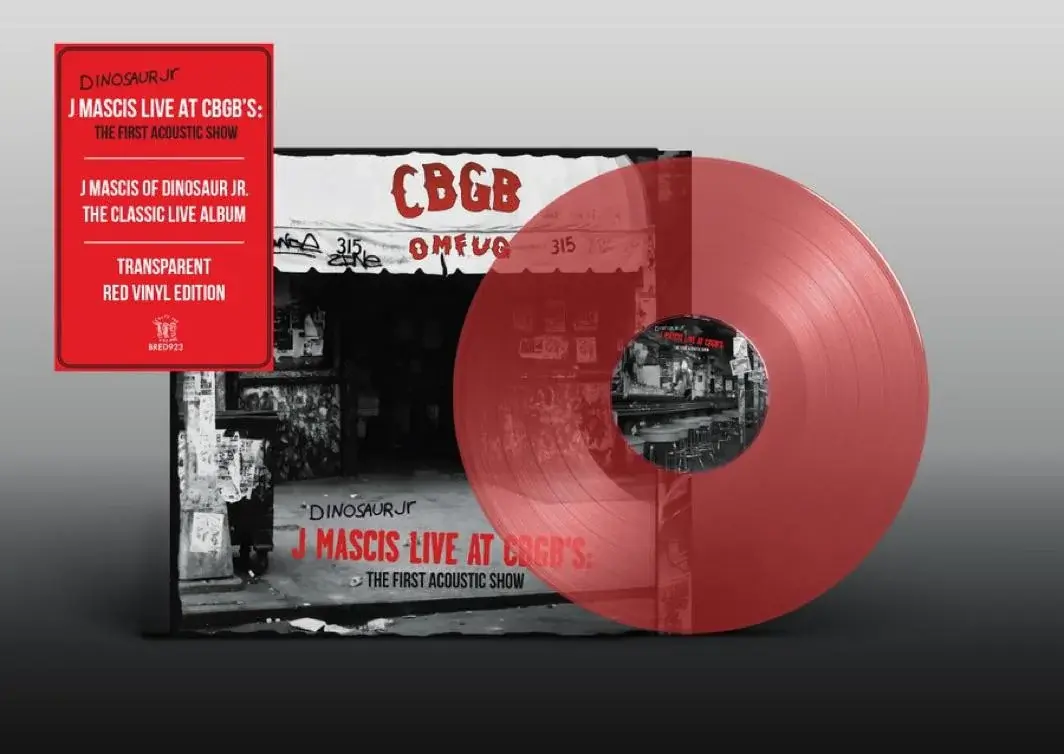Rock/Pop Dinosaur Jr / J Mascis - J Mascis Live At CBGB's: The First Acoustic Show (Transparent Red Vinyl)