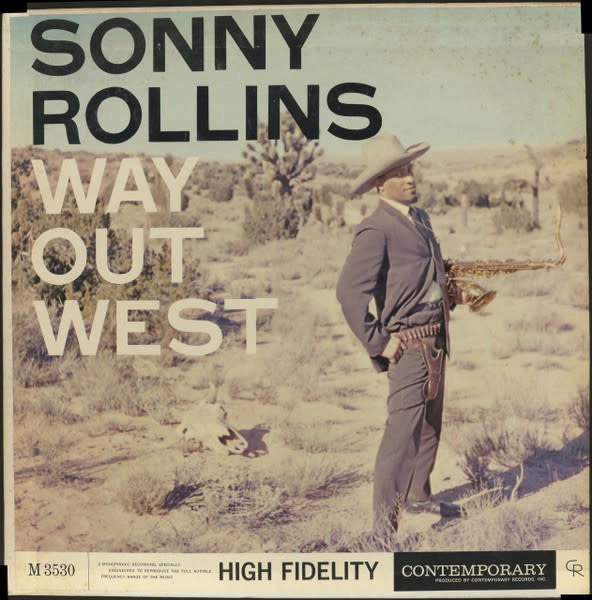 Jazz Sonny Rollins - Way Out West ('59 US Mono) (G+/VG, bottom corner warp, musty smell)