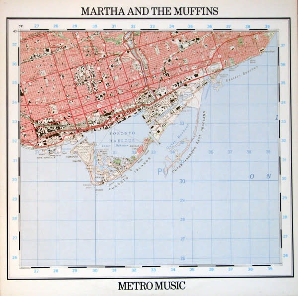Rock/Pop Martha And The Muffins - Metro Music ('80 CA) (VG+/VG+)
