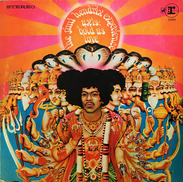 Rock/Pop Jimi Hendrix Experience - Axis: Bold As Love ('71 CA) (VG, crackle in quieter parts/VG+)