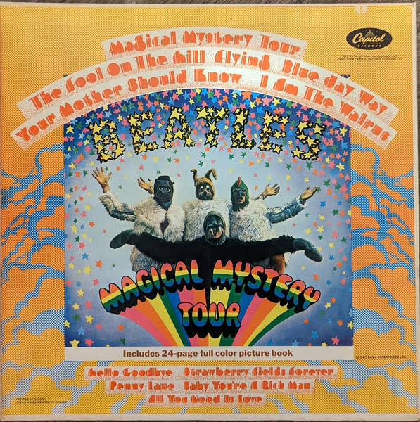 Rock/Pop The Beatles - Magical Mystery Tour ('71 CA Capitol Red Label, with Booklet but detached) (VG/VG+)