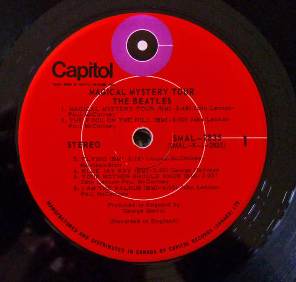 Rock/Pop The Beatles - Magical Mystery Tour ('71 CA Capitol Red Label, with Booklet but detached) (VG/VG+)