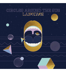 Rock/Pop Circles Around The Sun - Language (Translucent Teal) (VG++/VG, creases)