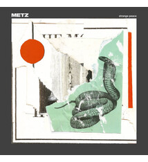 Rock/Pop Metz - Strange Peace (Clear w/Red & Orange Splatter) (NM/VG+)