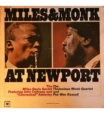 Jazz Thelonious Monk Quartet - Miles And Monk At Newport ('64 US Mono) (G+, surface noise+crackle/VG, corner wear, wobc)