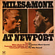 Jazz Thelonious Monk Quartet - Miles And Monk At Newport ('64 US Mono) (G+, surface noise+crackle/VG, corner wear, wobc))