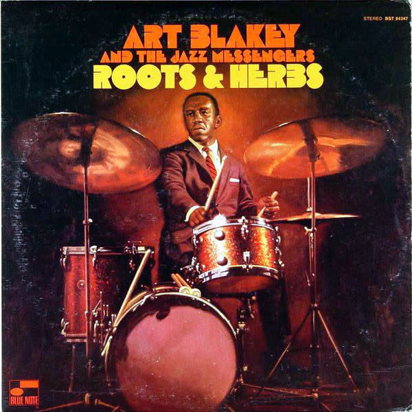 Jazz Art Blakey And The Jazz Messengers - Roots & Herbs ('70 US Stereo) (VG, surface noise, mild warp dnap/VG+, ringwear)