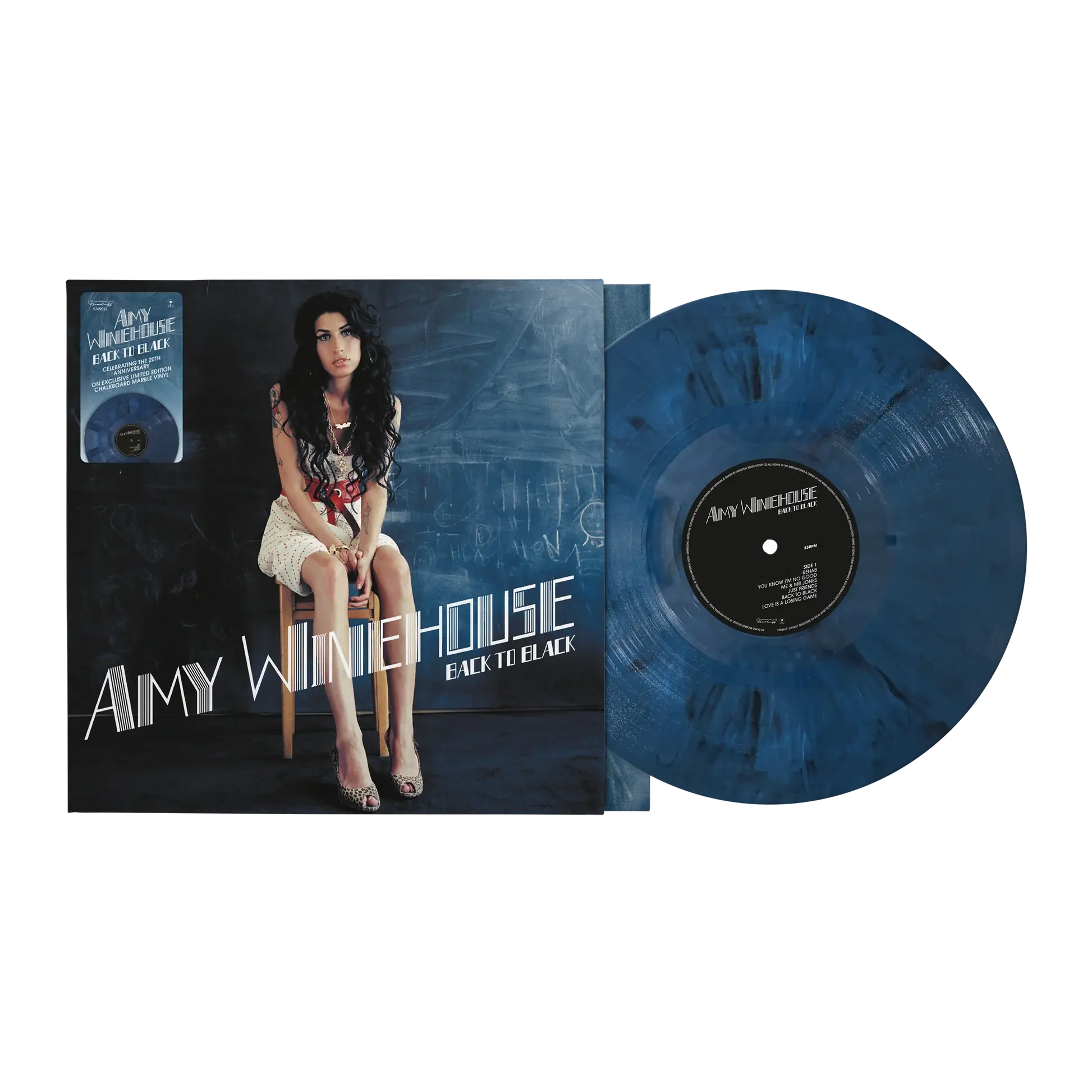 Rock/Pop Amy Winehouse - Back To Black (20th Ann. Chalkboard Marble Vinyl) (October 23, 2026)