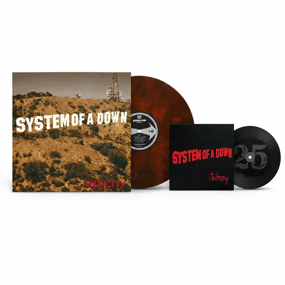 Rock/Pop System Of A Down - Toxicity (25th Ann. Coloured Vinyl + 7") (November 20, 2026)