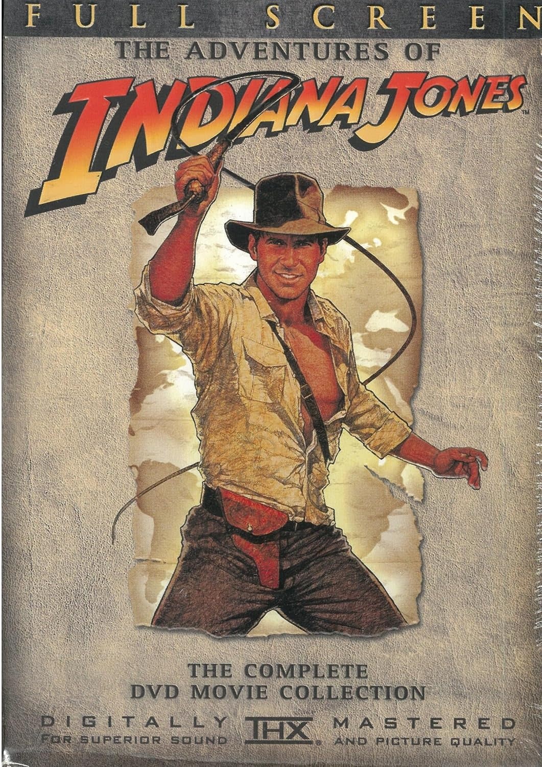 The Adventures Of Indiana Jones: The Complete DVD Movie Collection (Full Screen USED 4 DVD Set)