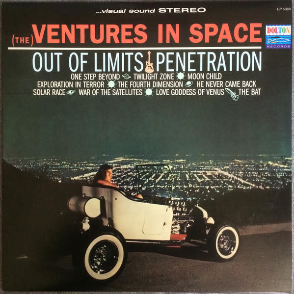 Lounge/Surf The Ventures - Ventures In Space (2012 Sundazed Clear Vinyl) (NM/NM)