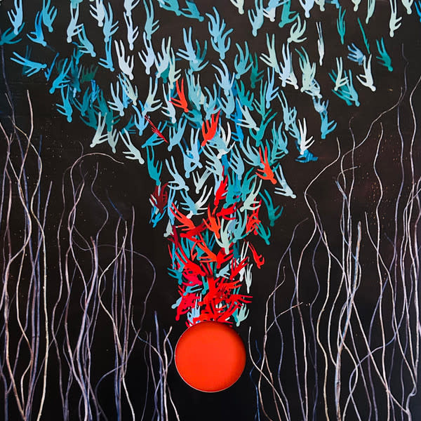 Rock/Pop Bright Eyes - Down In The Weeds, Where The World Once Was (Red + Orange Translucent Vinyl) (VG+/VG++)