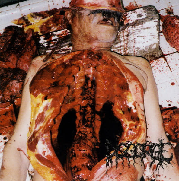 Metal Disgorge - Chronic Corpora Infest ('98 Mexico 1st Press red disc) (USED CD - scuff)