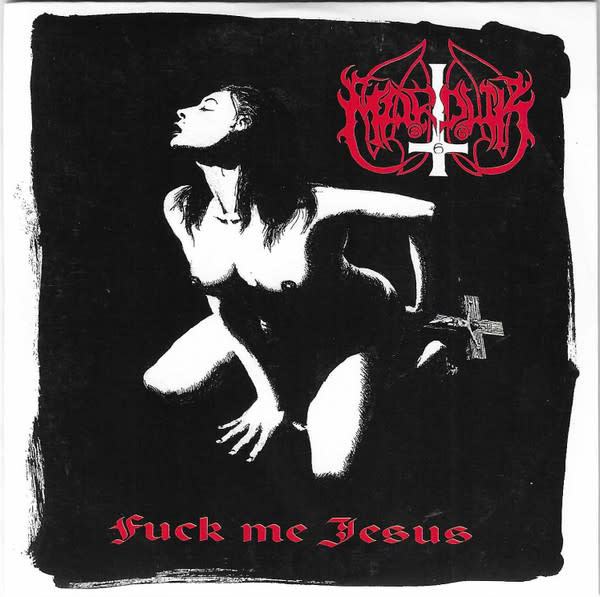 Metal Marduk - Fuck Me Jesus ('95 France, Osmose Promo) (USED CD - scuffs outside of play area)