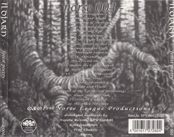 Metal Ildjarn - Forest Poetry ('96 Norway) (USED CD - light scuff)