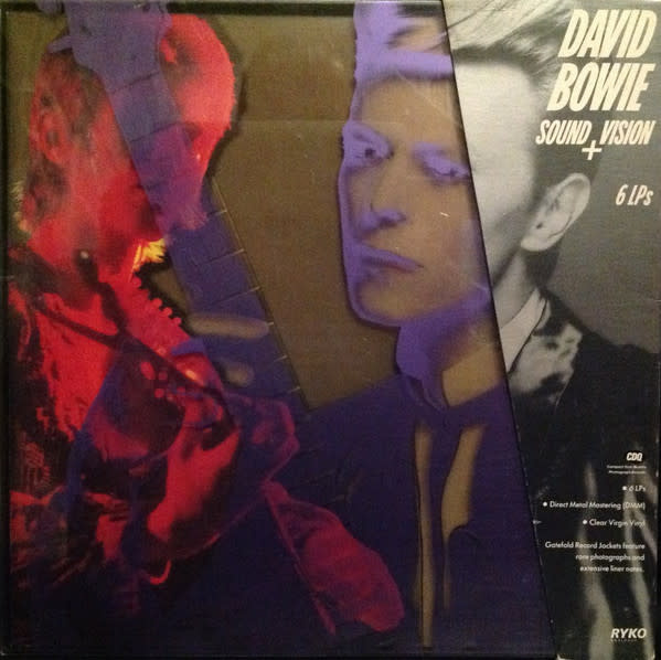 Rock/Pop David Bowie - Sound + Vision ('89 US 6xLP Clear Vinyl Box Set) (NM/VG+, some wear to cardboard obi)
