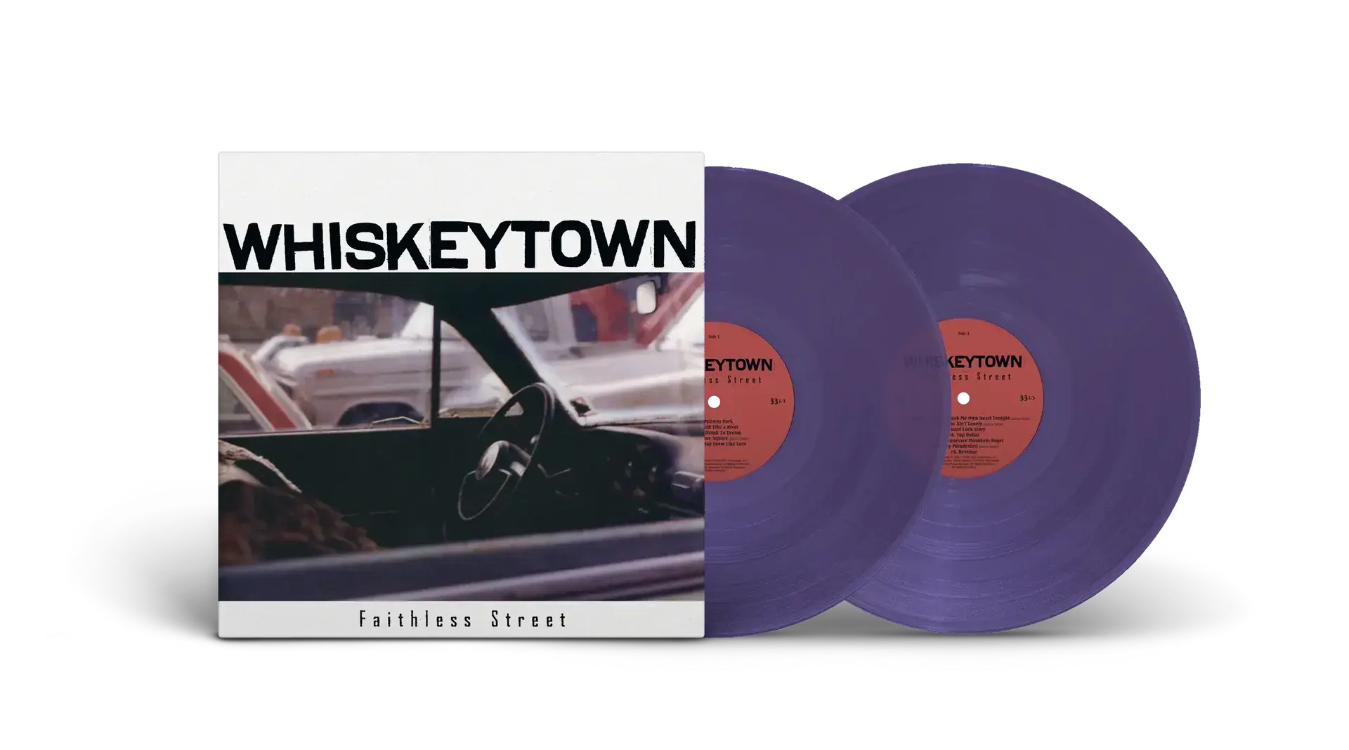 Rock/Pop Whiskeytown - Faithless Street (2LP Dark Indigo Vinyl Reissue)