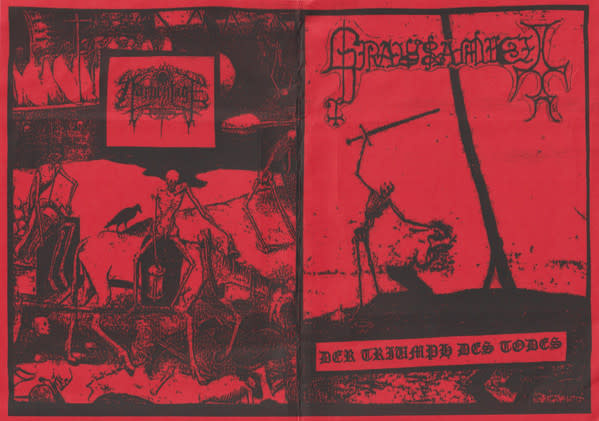 Metal Grausamkeit - Der Triumph Des Todes (2018 Numbered Cassette A5 Paper Sleeve) (USED CASSETTE)