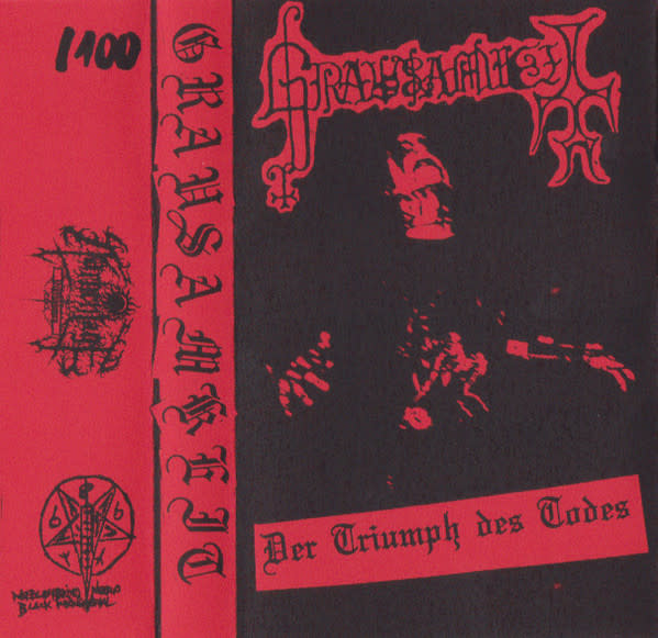 Metal Grausamkeit - Der Triumph Des Todes (2018 Numbered Cassette A5 Paper Sleeve) (USED CASSETTE)
