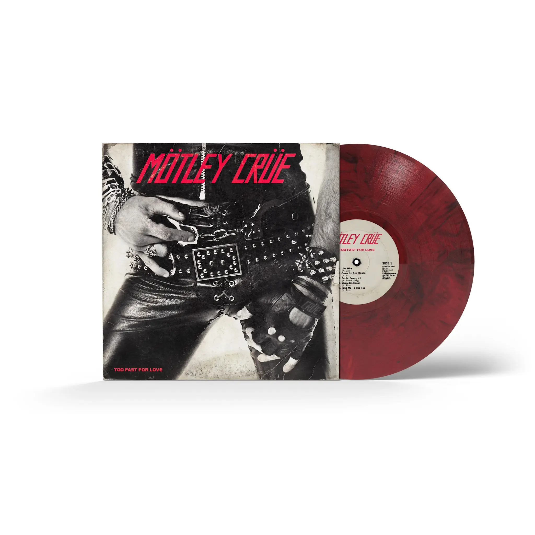 Rock/Pop Mötley Crüe - Too Fast For Love (45th Ann. Red/Black Coloured Vinyl) (October 30, 2026)