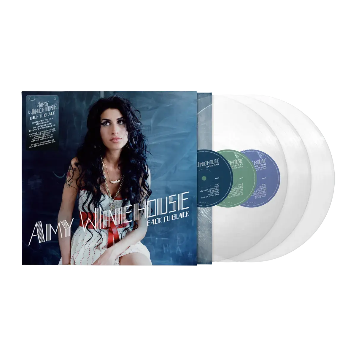 Rock/Pop Amy Winehouse - Back To Black (20th Ann. 3LP Crystal Clear Vinyl) (October 23, 2026)
