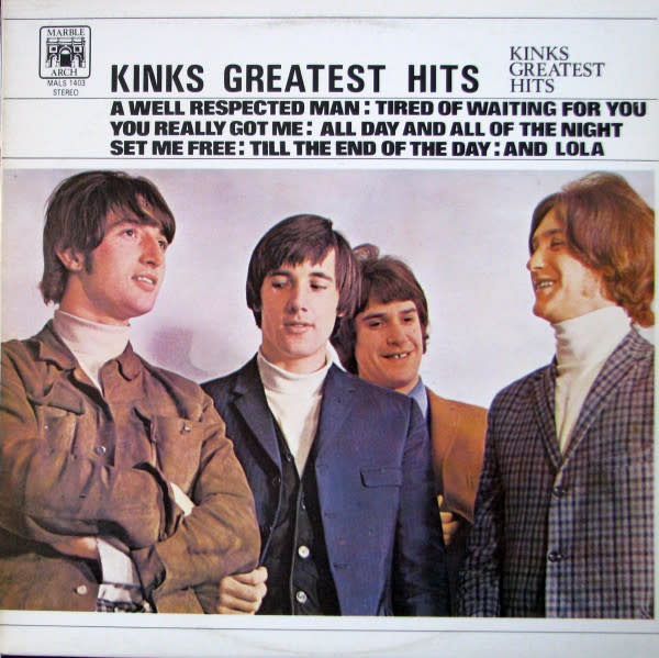 Rock/Pop The Kinks - Greatest Hits (Marble Arch) (VG+/VG+)