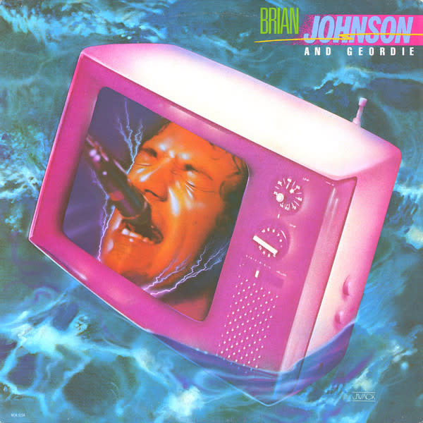 Rock/Pop Brian Johnson and Geordie - S/T ('81 CA) (VG+/VG, hole punch)