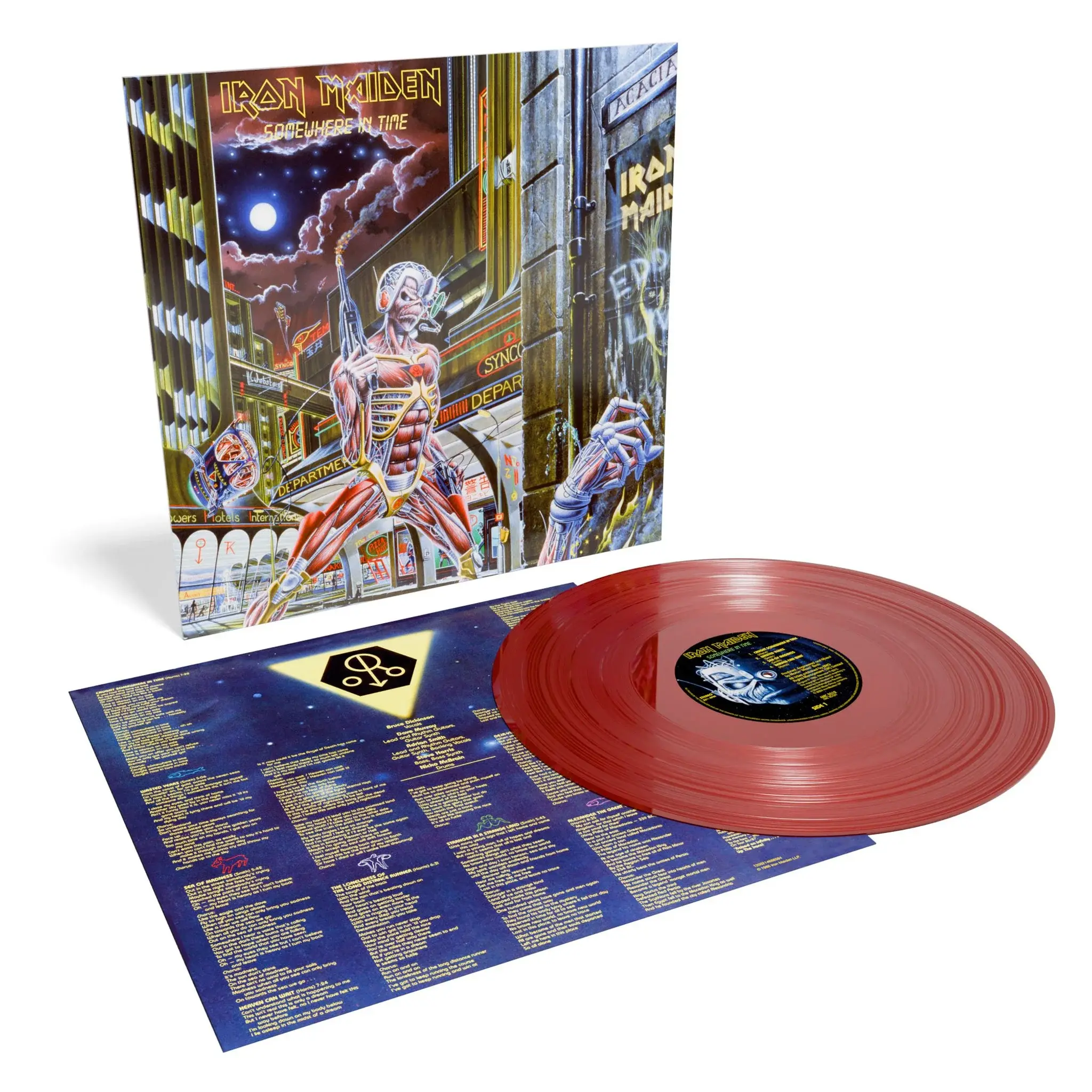 Metal Iron Maiden - Somewhere In Time (40th Ann. Oxblood Coloured Vinyl) (December 4, 2026)
