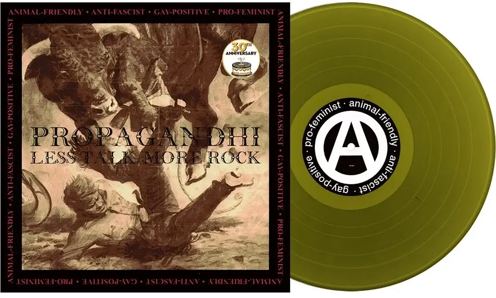 Punk/Hardcore Propagandhi - Less Talk, More Rock (30th Ann. Olive Green Vinyl)