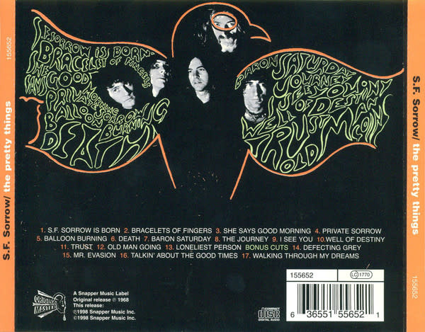 Rock/Pop The Pretty Things - S.F. Sorrow (USED CD)