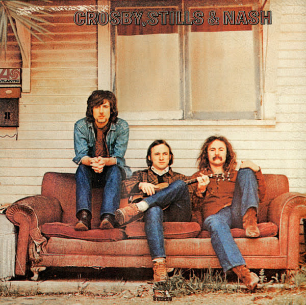 Rock/Pop Crosby, Stills & Nash - S/T ('69 CA Non-Gatefold) (VG/VG, spine-wear)
