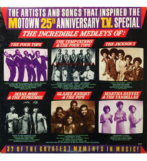 R&B/Soul/Funk V/A - The Artists And Songs That Inspired The Motown 25th Anniversary T.V. Special - The Incredible Medleys ('83 CA) (VG++/VG+)