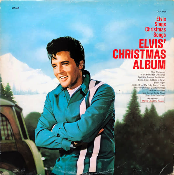 Christmas Elvis Presley - Elvis' Christmas Album ('75 CA Reissue) (VG+/VG, spine-wear)
