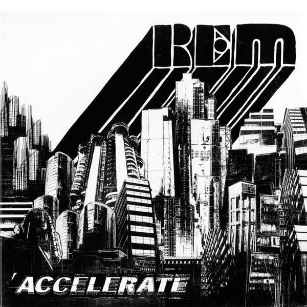 Rock/Pop R.E.M. - Accelerate ('08 US 2LP 45rpm w/CD) (VG+, some off-gassing marks otherwise NM and plays NM/VG+, small corner dent otherwise NM)
