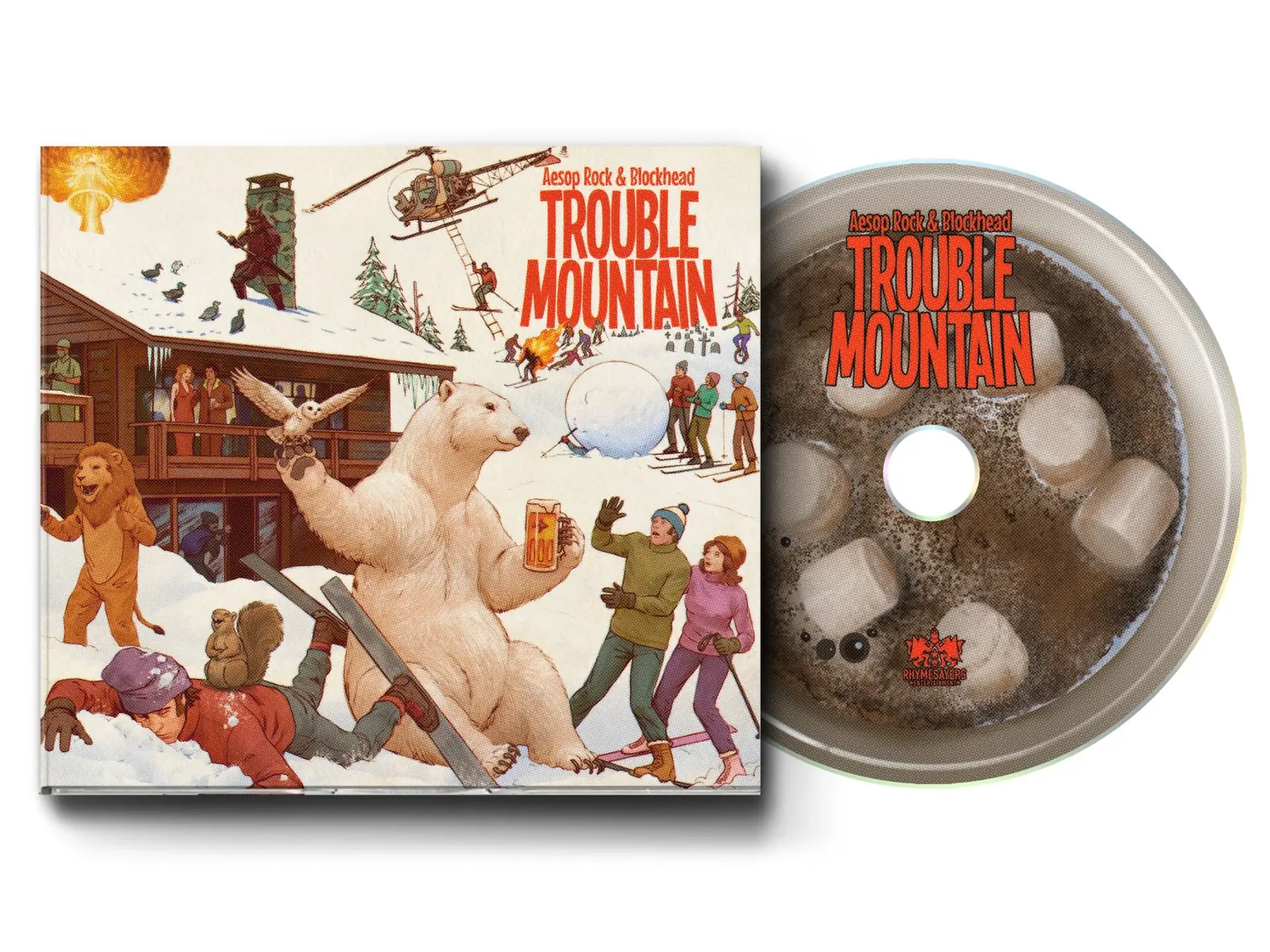 Hip Hop/Rap Aesop Rock & Blockhead - Trouble Mountain (NEW CD) (November 13, 2026)