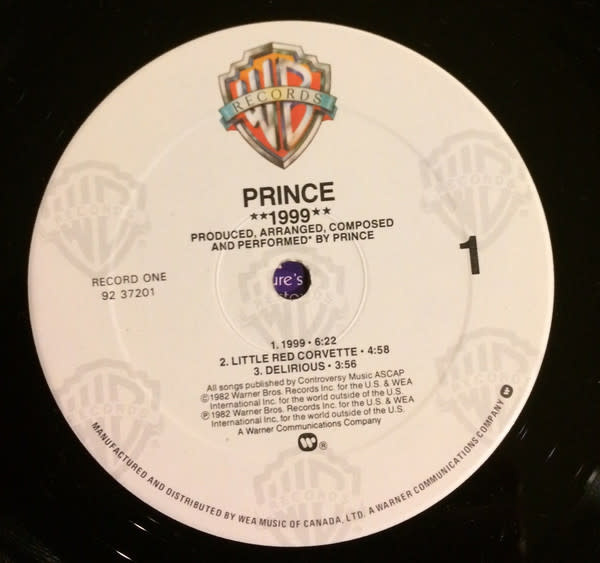 Rock/Pop Prince - 1999 ('82 CA) (NM/VG+)
