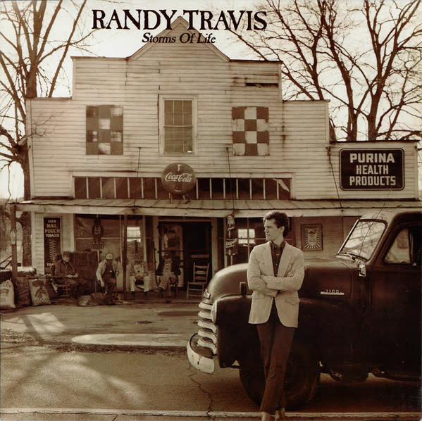 Folk/Country Randy Travis - Storms Of Life ('86 CA) (VG+/VG+, hole punch, still in shrink)