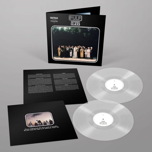 Rock/Pop Pulp - Different Class (2LP Special Edition Ultra Clear Vinyl) (October 23, 2026)